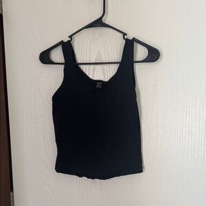 SHEIN Classic Black Tank Top